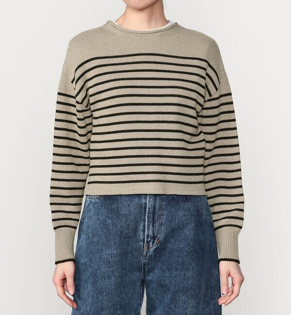  「WALANCE | 2way ペーパーニット カーディガン WOMEN」|ニット・セーター|