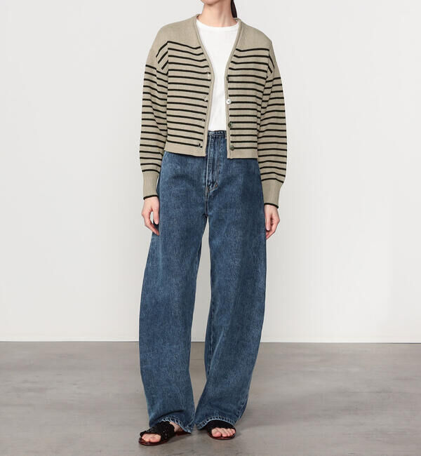  「WALANCE | 2way ペーパーニット カーディガン WOMEN」|ニット・セーター|