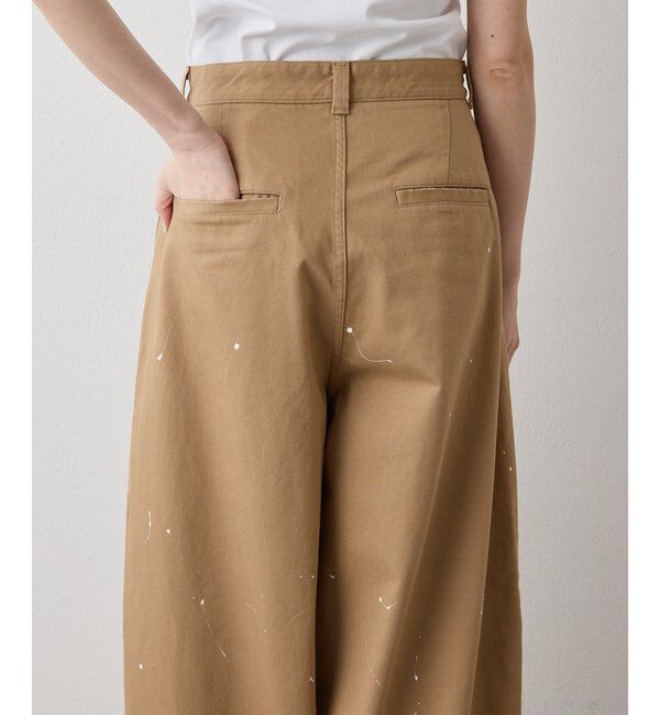  「ペイントタックチノパンツ」|チノ|