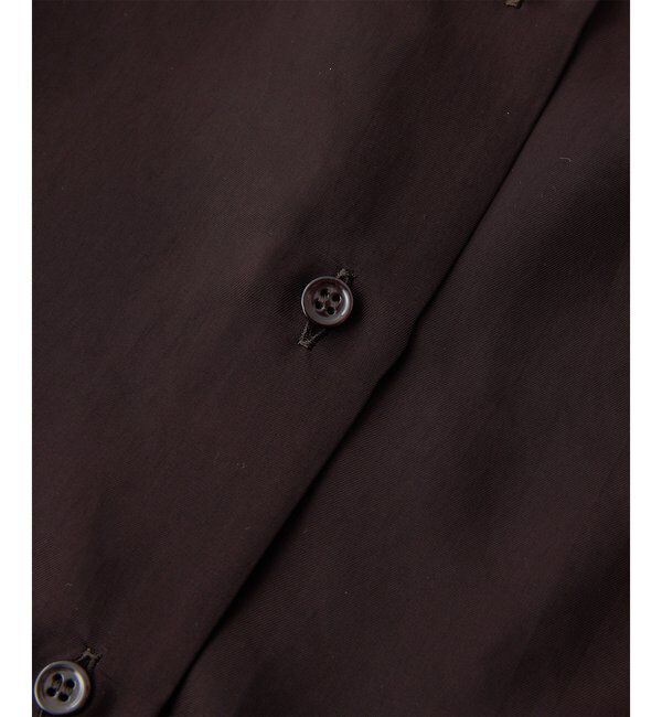 Drawing Numbers「【Drawing Numbers】キュプラノースリーブスリットブラウス」|シャツ・ブラウス|