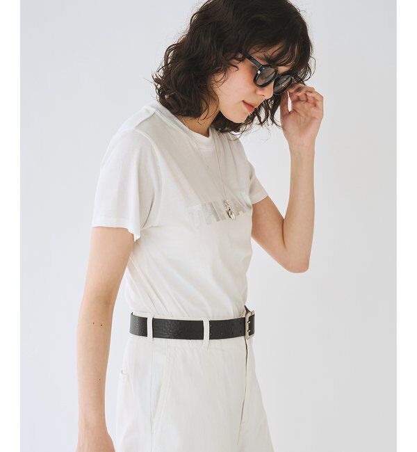  「＜WEB限定＞【THE PAUSE】THE PAUSEメタリックTシャツ」|Tシャツ・カットソー|