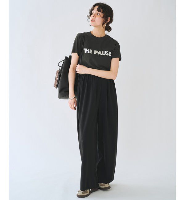  「＜WEB限定＞【THE PAUSE】THE PAUSEメタリックTシャツ」|Tシャツ・カットソー|