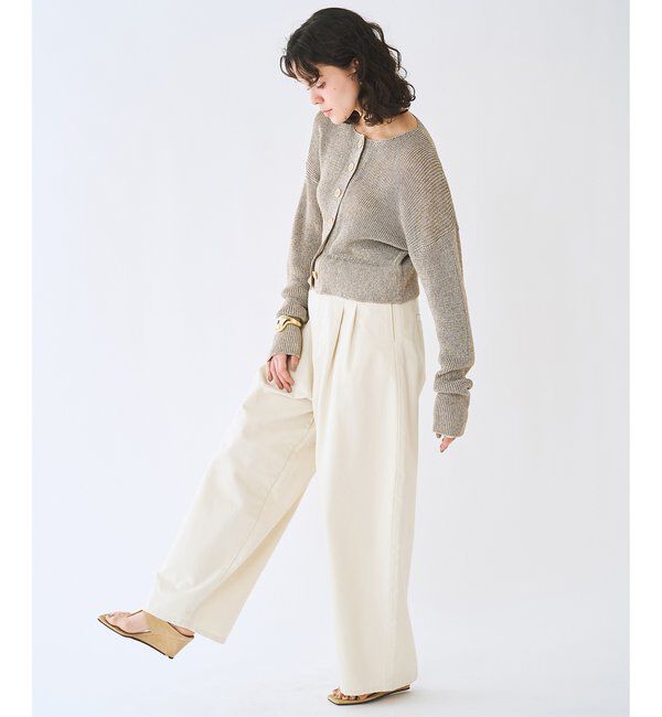  「ショートニットカーディガン」|ニット・セーター|