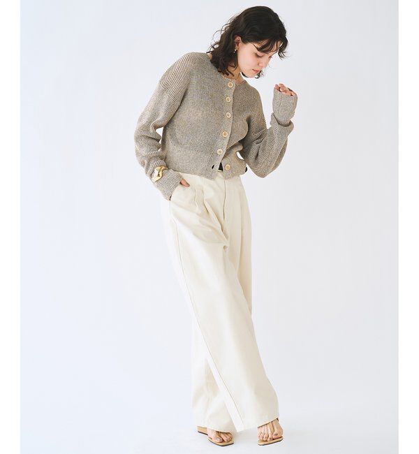  「ショートニットカーディガン」|ニット・セーター|