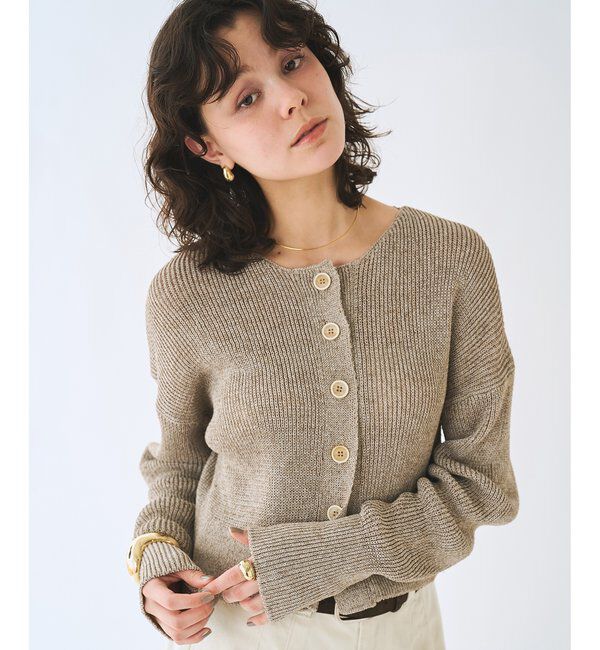  「ショートニットカーディガン」|ニット・セーター|
