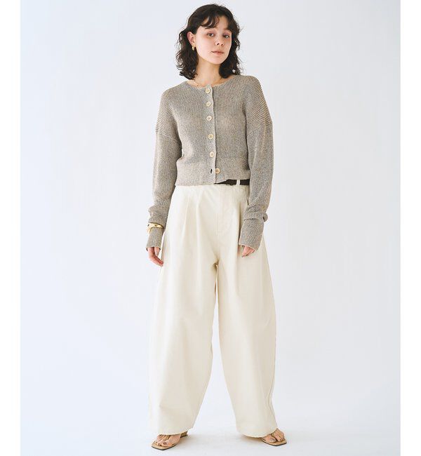  「ショートニットカーディガン」|ニット・セーター|