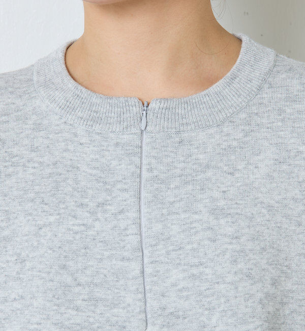  「《総売上数1.6万枚突破！》ジップスウェットライクニット」|ニット・セーター|