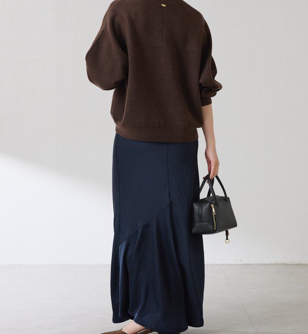  「《総売上数1.6万枚突破！》ジップスウェットライクニット」|ニット・セーター|