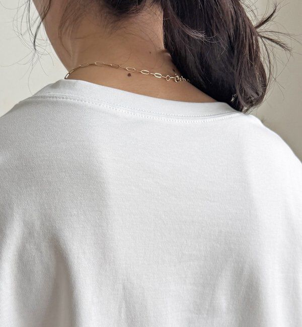  「【WEB限定】Vネック裏毛&times;レースロンTEEセット」|Tシャツ・カットソー|