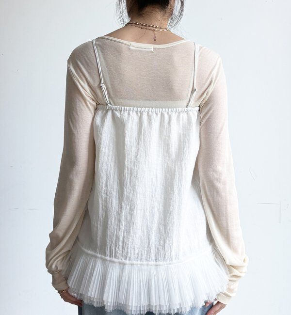  「マルチWAYフリルトップス」|シャツ・ブラウス|