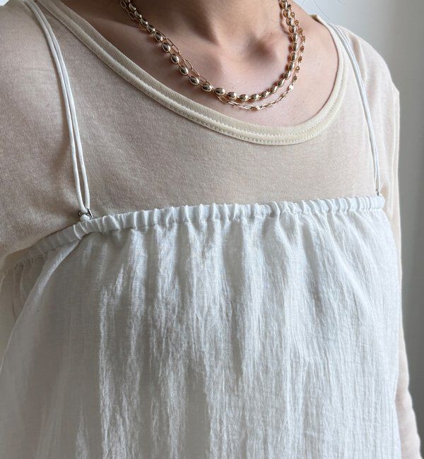  「マルチWAYフリルトップス」|シャツ・ブラウス|