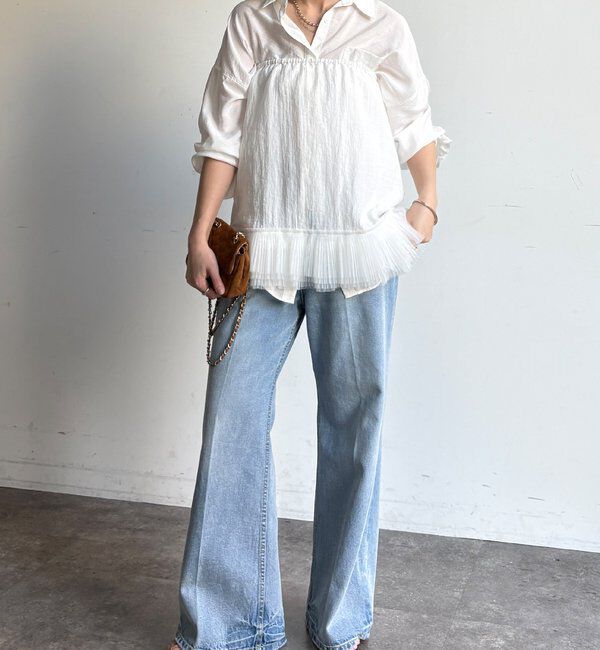  「マルチWAYフリルトップス」|シャツ・ブラウス|