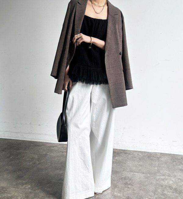  「マルチWAYフリルトップス」|シャツ・ブラウス|