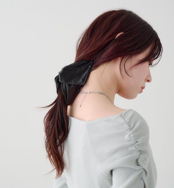  「【fiw.】チャームサテンリボンクリップ」|その他|