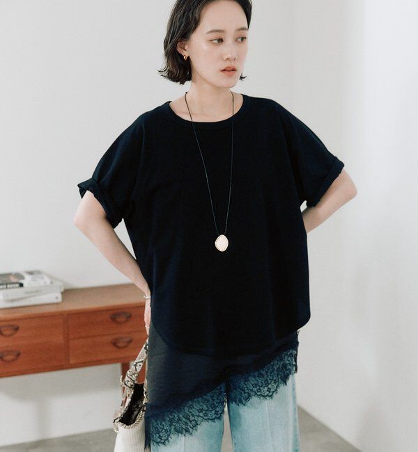  「予約【ご好評につき追加販売決定！】バイアスヘムレースキャミソール」|シャツ・ブラウス|