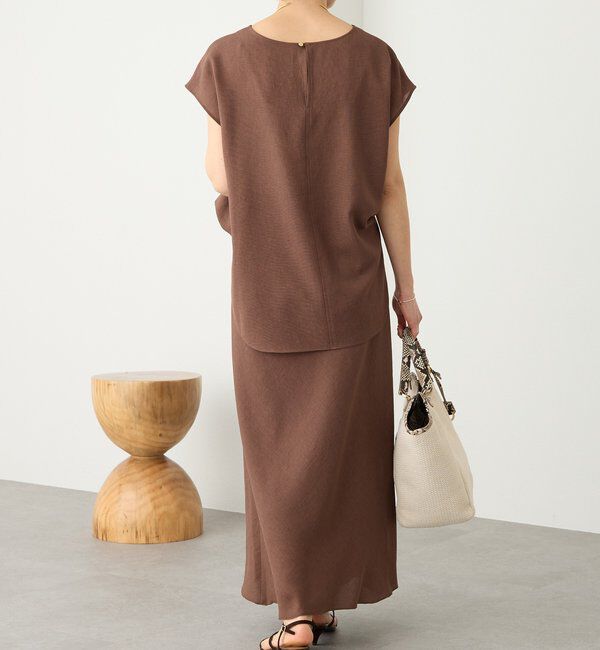  「予約【セットアップ着用可能】メッシュフレンチブラウス」|シャツ・ブラウス|