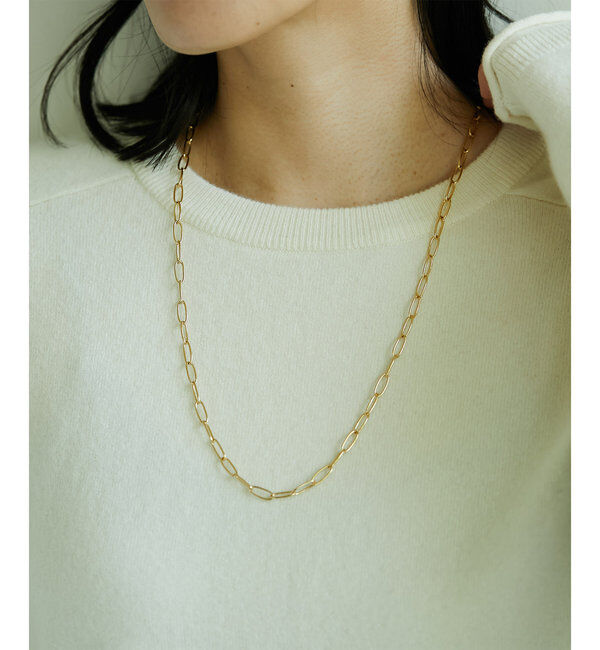  「オーバルチェーンフリーネックレス」|ネックレス|