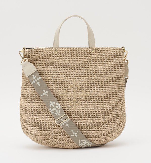  「《WEB限定》スリム2WAYトートバッグ <ナイロンラフィア>」|トートバッグ|