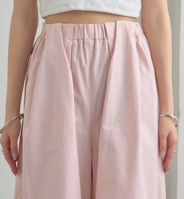  「ボリュームイージーパンツ」|チノ|