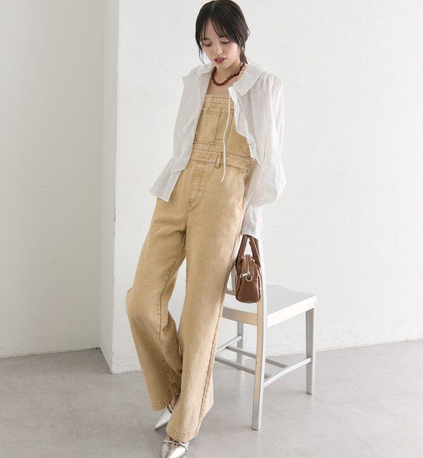  「フレアサロペット」|オールインワン|