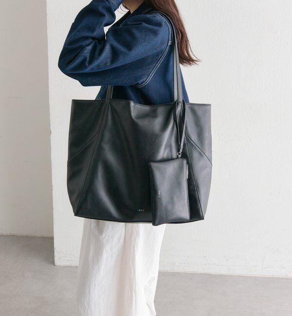  「lotiポーチ付きBIGトート」|トートバッグ|