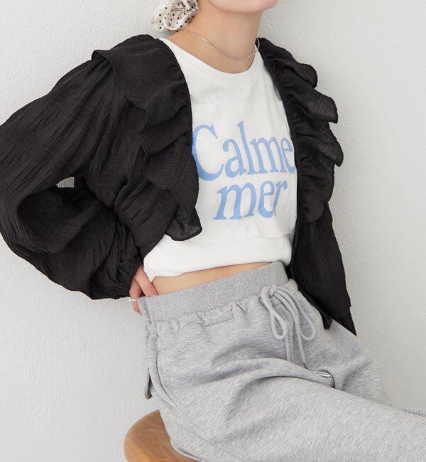  「フリルカシュクールブラウス」|シャツ・ブラウス|