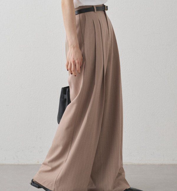  「2タックワイドパンツ」|チノ|