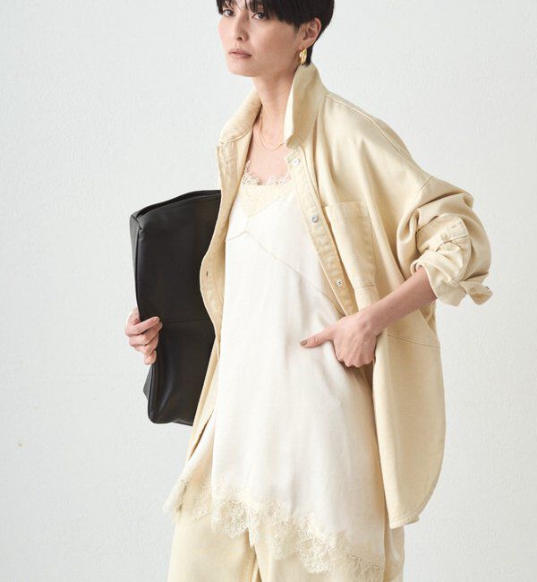  「レースキャミ」|シャツ・ブラウス|ホワイトその他1