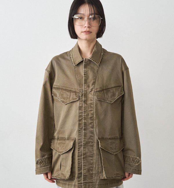  「ヴィンテージライクミリタリージャケット」|ミリタリー・モッズコート|
