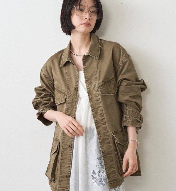  「ヴィンテージライクミリタリージャケット」|ミリタリー・モッズコート|