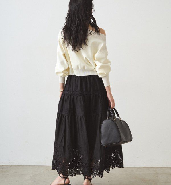  「レースティアードスカート」|スカート|