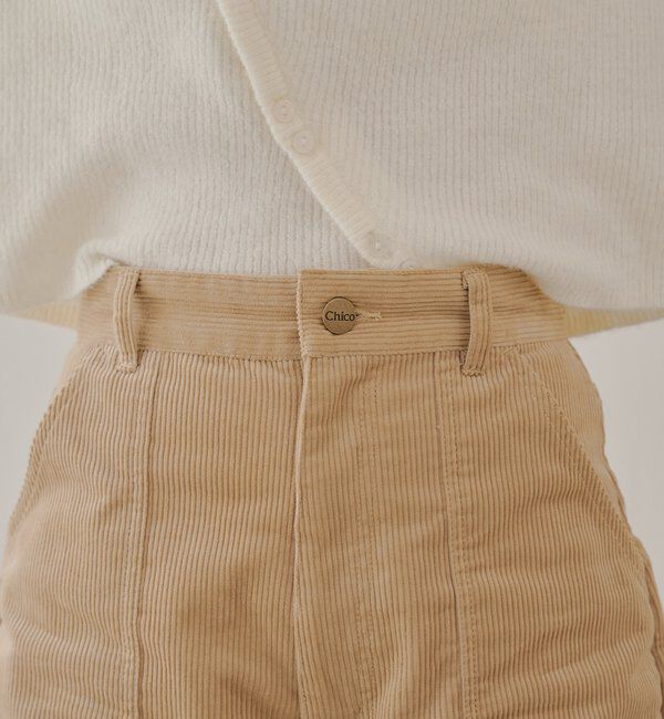  「コーデュロイショートパンツ」|チノ|