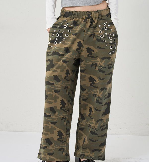  「アイレットスウェットパンツ」|チノ|