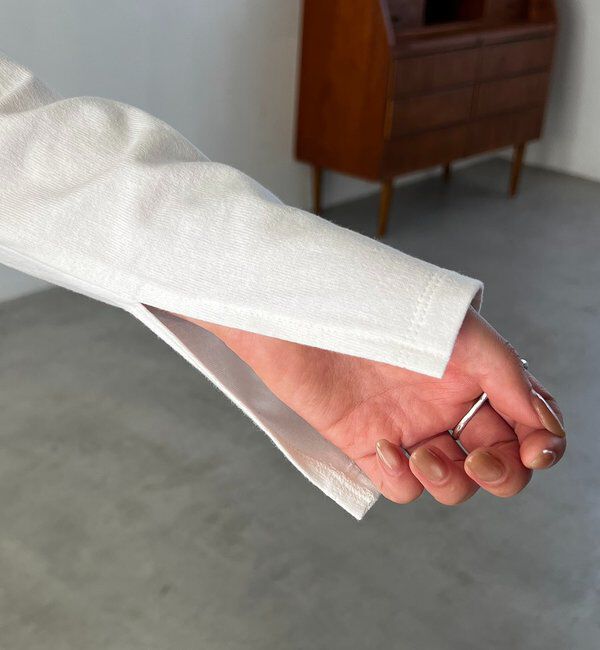  「〈C.L〉フリル襟ボートネックTシャツ」|Tシャツ・カットソー|