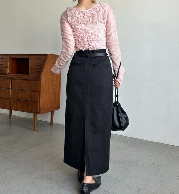  「シアーバブルブラウス」|シャツ・ブラウス|