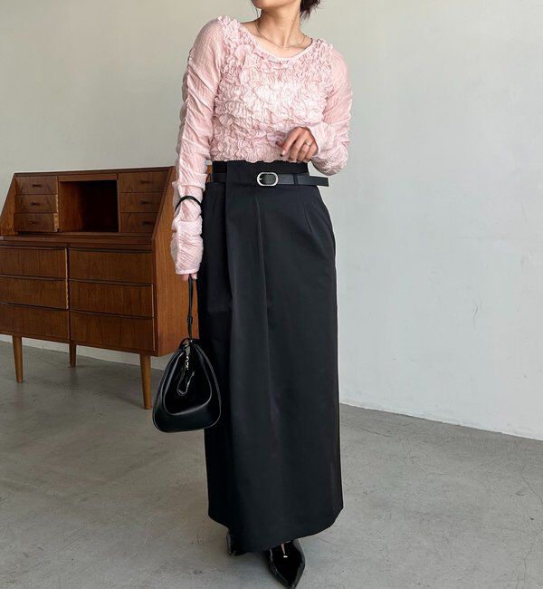  「シアーバブルブラウス」|シャツ・ブラウス|