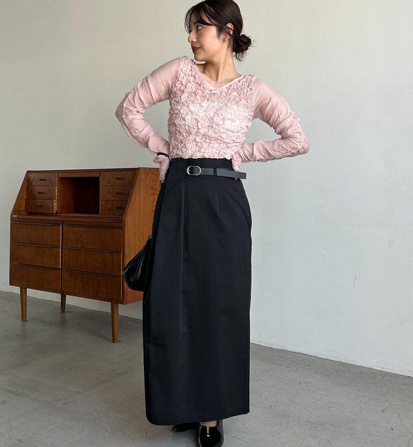  「シアーバブルブラウス」|シャツ・ブラウス|