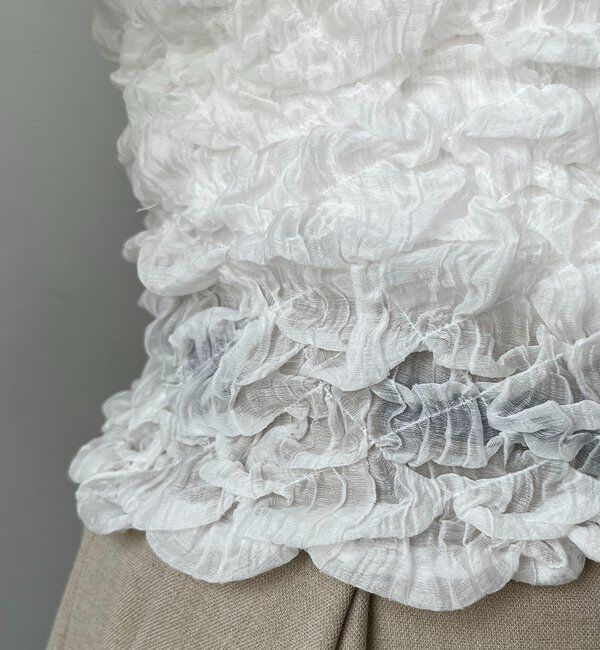  「シアーバブルブラウス」|シャツ・ブラウス|