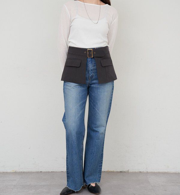  「シアーロングスリーブTee」|Tシャツ・カットソー|