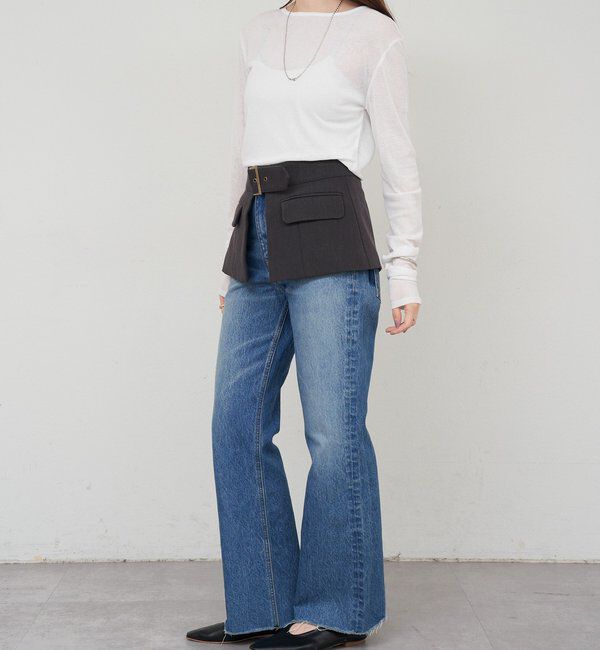  「シアーロングスリーブTee」|Tシャツ・カットソー|