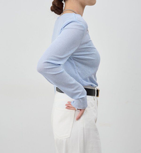  「シアーロングスリーブTee」|Tシャツ・カットソー|