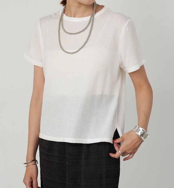  「シャイニー天竺Tシャツ」|Tシャツ・カットソー|