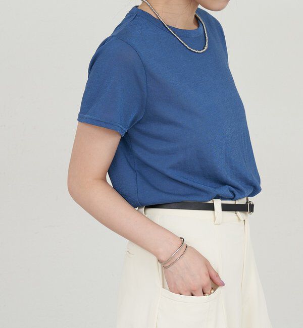  「シャイニー天竺Tシャツ」|Tシャツ・カットソー|