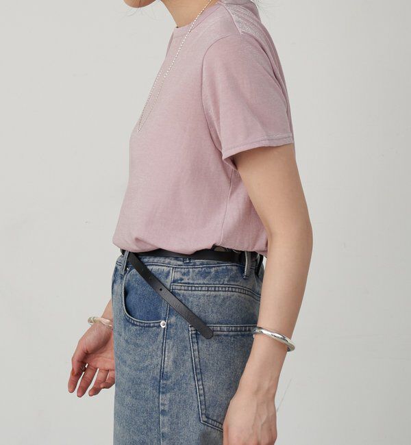  「シャイニー天竺Tシャツ」|Tシャツ・カットソー|