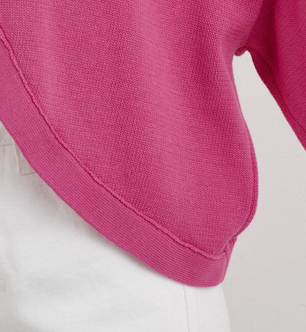  「2WAYラウンドショートプルオーバー」|ニット・セーター|