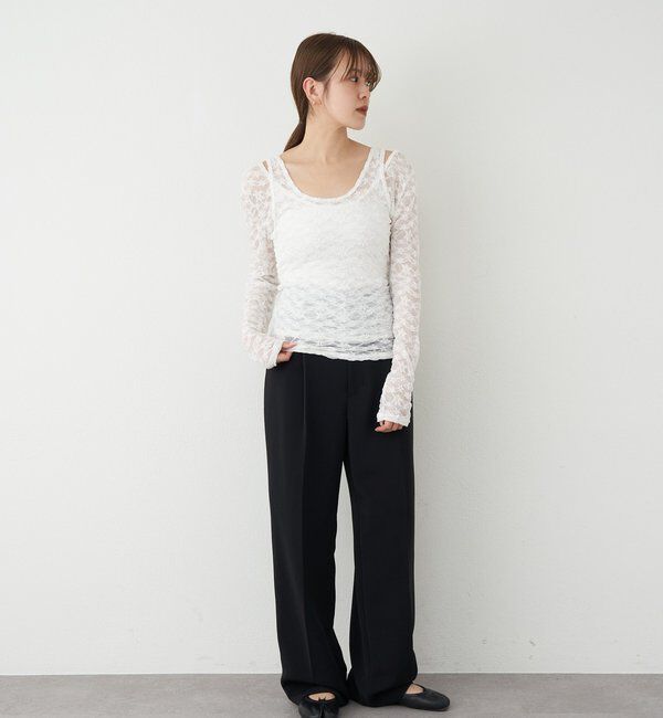  「センタープレスパンツ」|チノ|