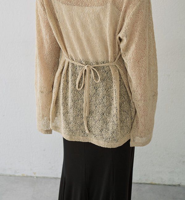  「絡みレースシャツ&times;ビスチェSET」|Tシャツ・カットソー|