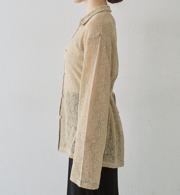  「絡みレースシャツ&times;ビスチェSET」|Tシャツ・カットソー|