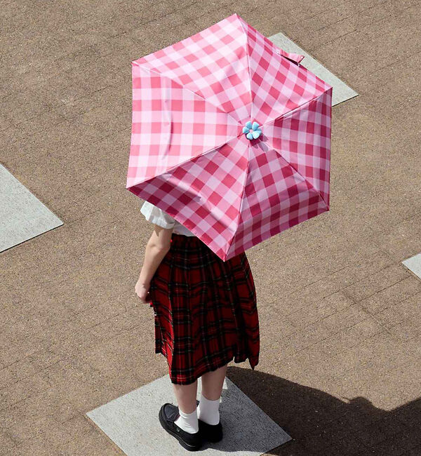 collex「Ohana Parasol 折りたたみ日傘 チェック【assa】」|傘|
