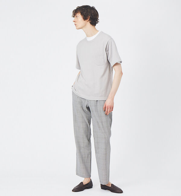 ABAHOUSE「アンサンブル ニット ポケットTシャツ」|Tシャツ・カットソー|